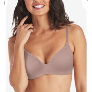 Brand New Maidenfrom Women's Size 34C Wire Free Demi Bra With Natural Lift